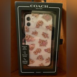Coach Pink Floral Phone Case